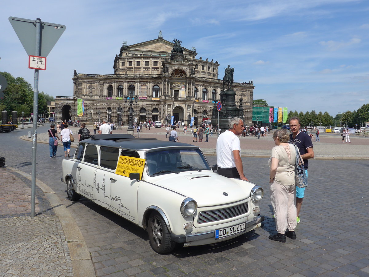 (182'895) - Trabant - DD-SL 601 - am 8. August 2017 in Dresden