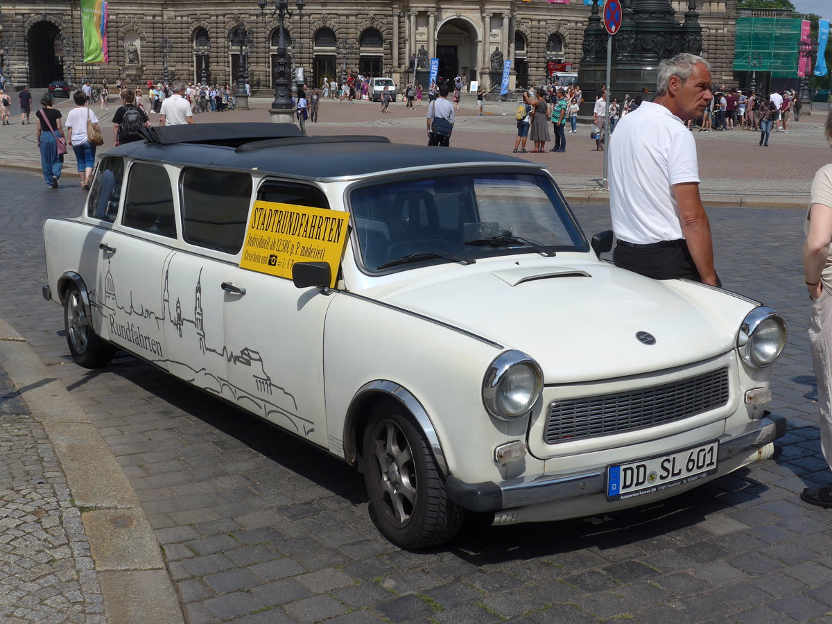 (182'896) - Trabant - DD-SL 601 - am 8. August 2017 in Dresden