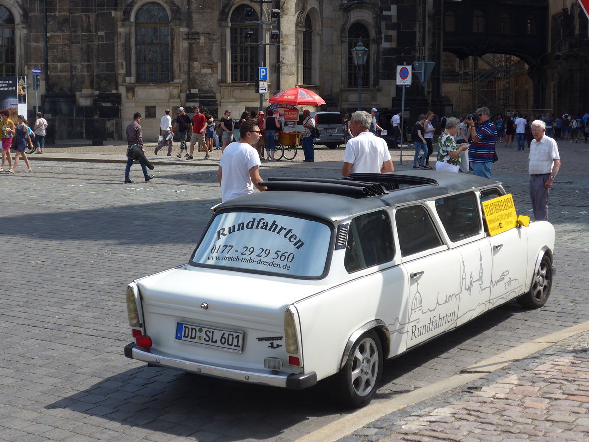 (182'897) - Trabant - DD-SL 601 - am 8. August 2017 in Dresden