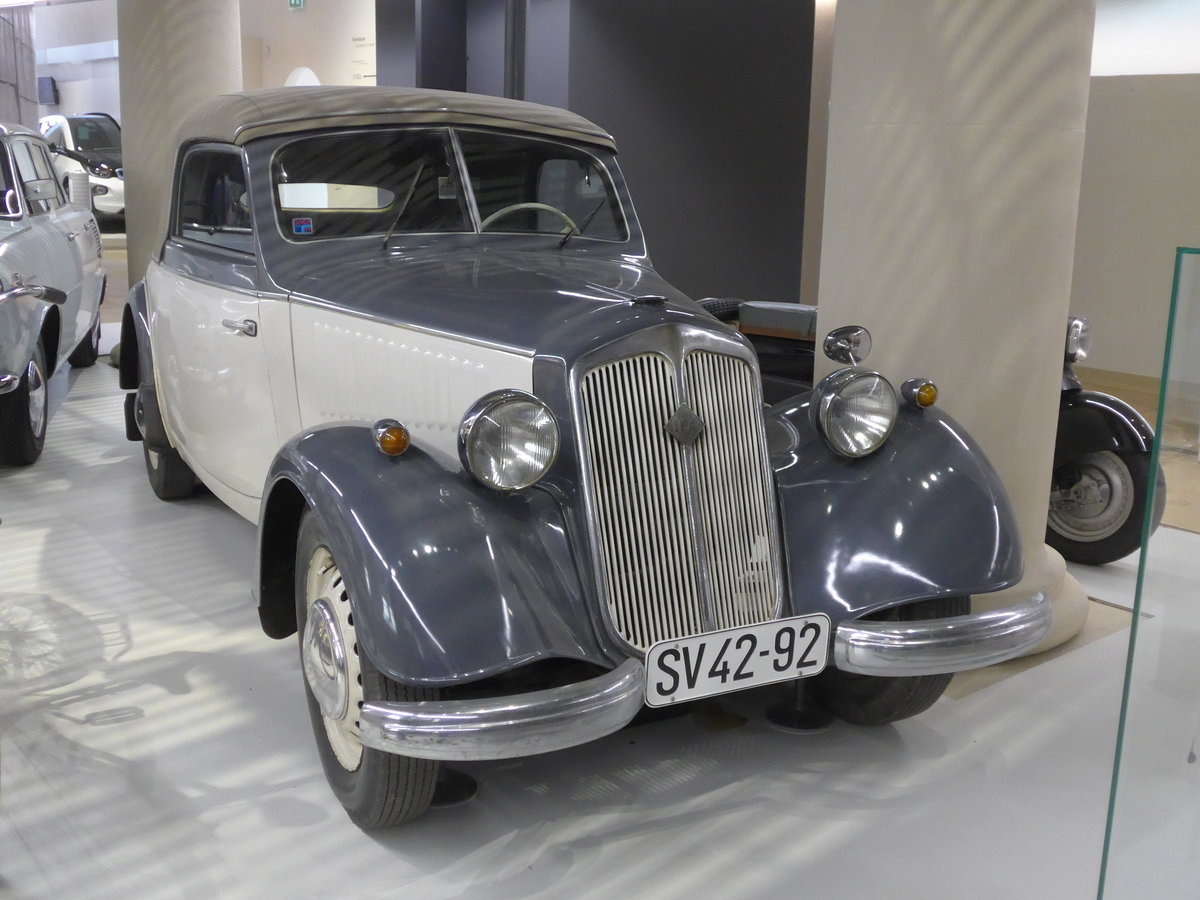 (182'939) - IFA von 1955 - SV 42-92 - am 8. August 2017 in Dresden, Verkehrsmuseum