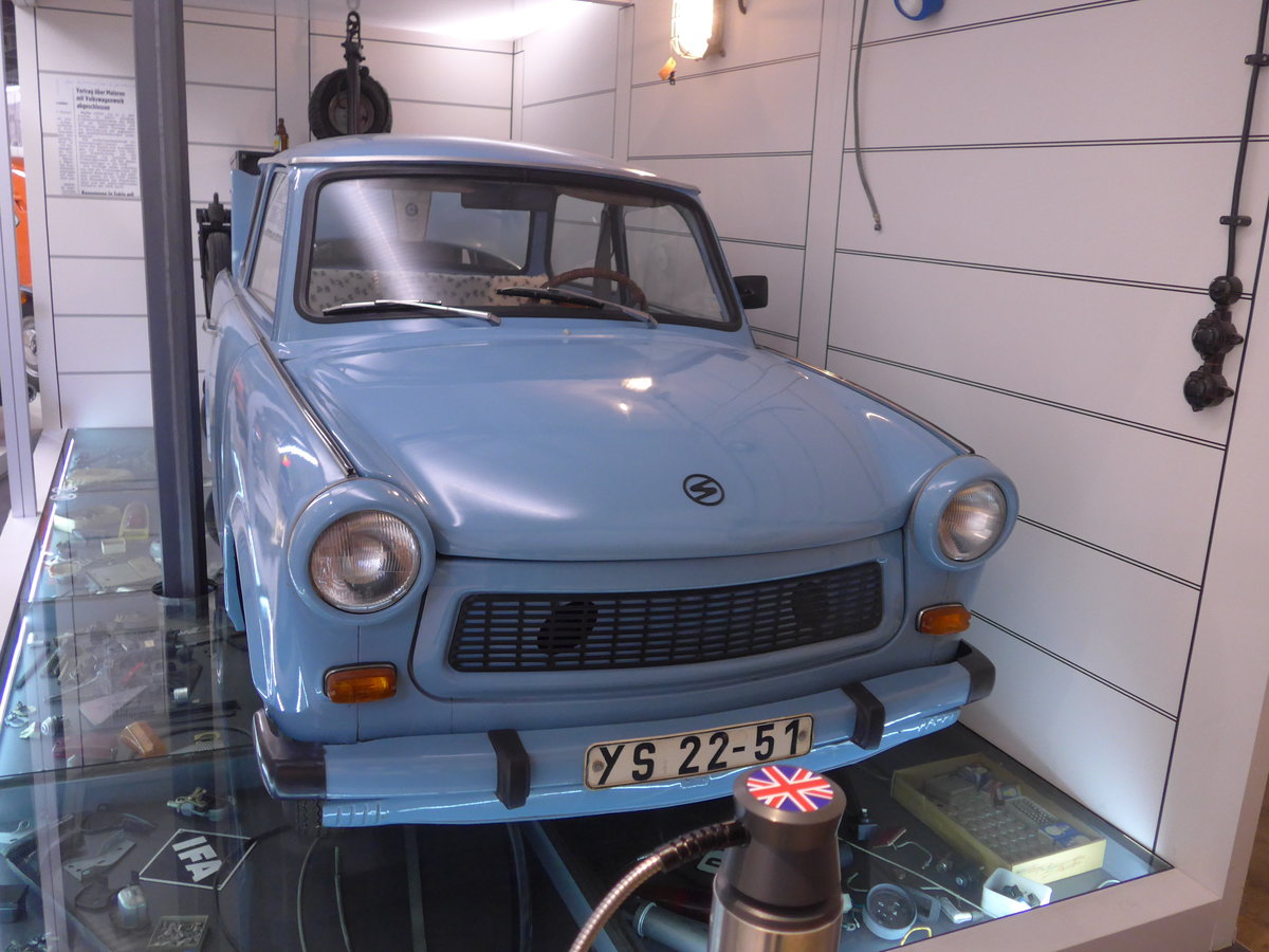 (182'942) - Trabant von 1971 - YS 22-51 - am 8. August 2017 in Dresden, Verkehrsmuseum