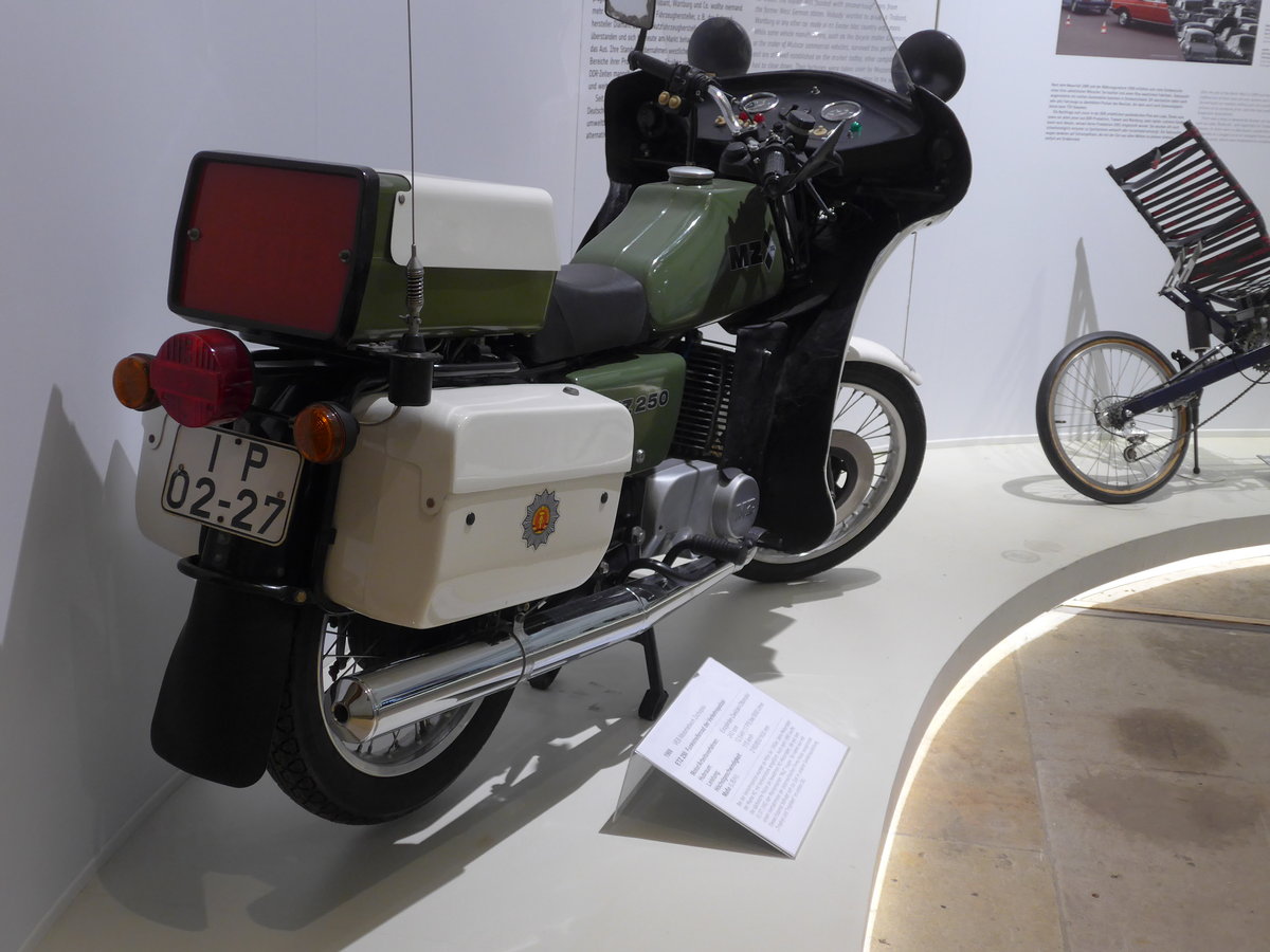 (182'946) - MZ von 1988 - IP 02-27 - am 8. August 2017 in Dresden, Verkehrsmuseum