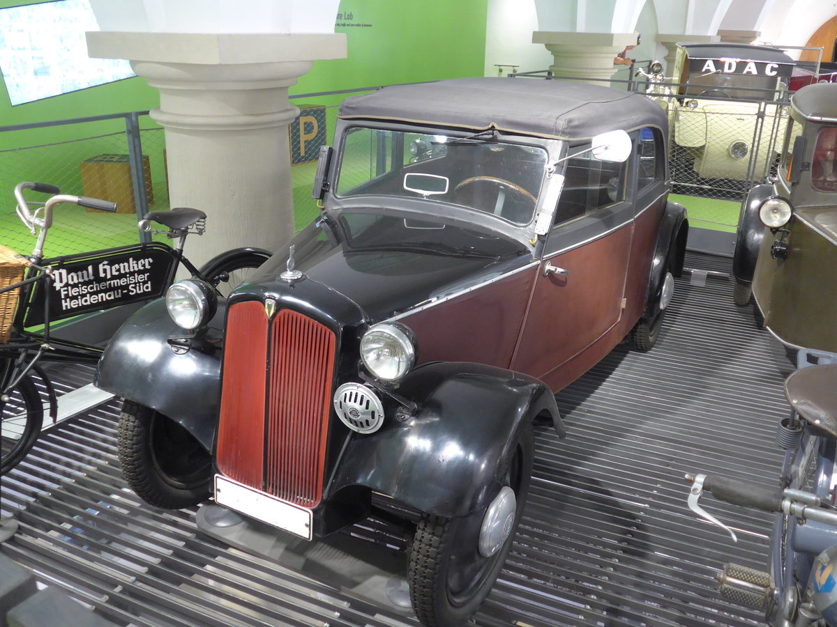 (182'947) - Framo Piccolo VH 200 von 1955 am 8. August 2017 in Dresden, Verkehrsmuseum