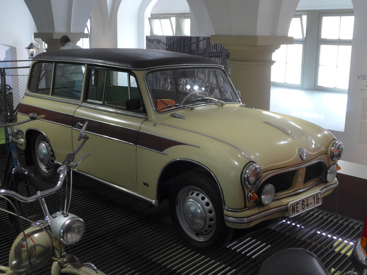 (182'949) - AWZ von 1956 - NE 64-18 - am 8. August 2017 in Dresden, Verkehrsmuseum
