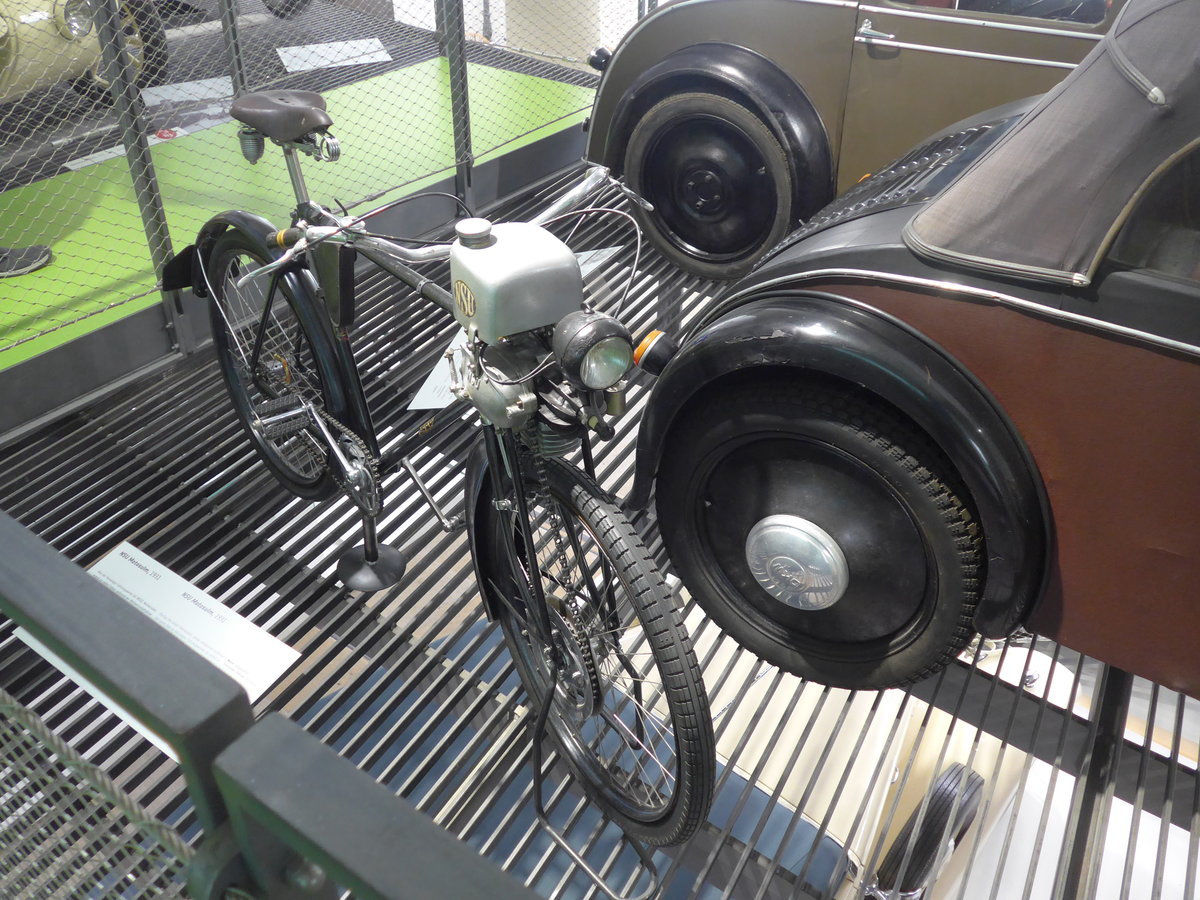 (182'950) - NSU Motosulm von 1931 am 8. August 2017 in Dresden, Verkehrsmuseum
