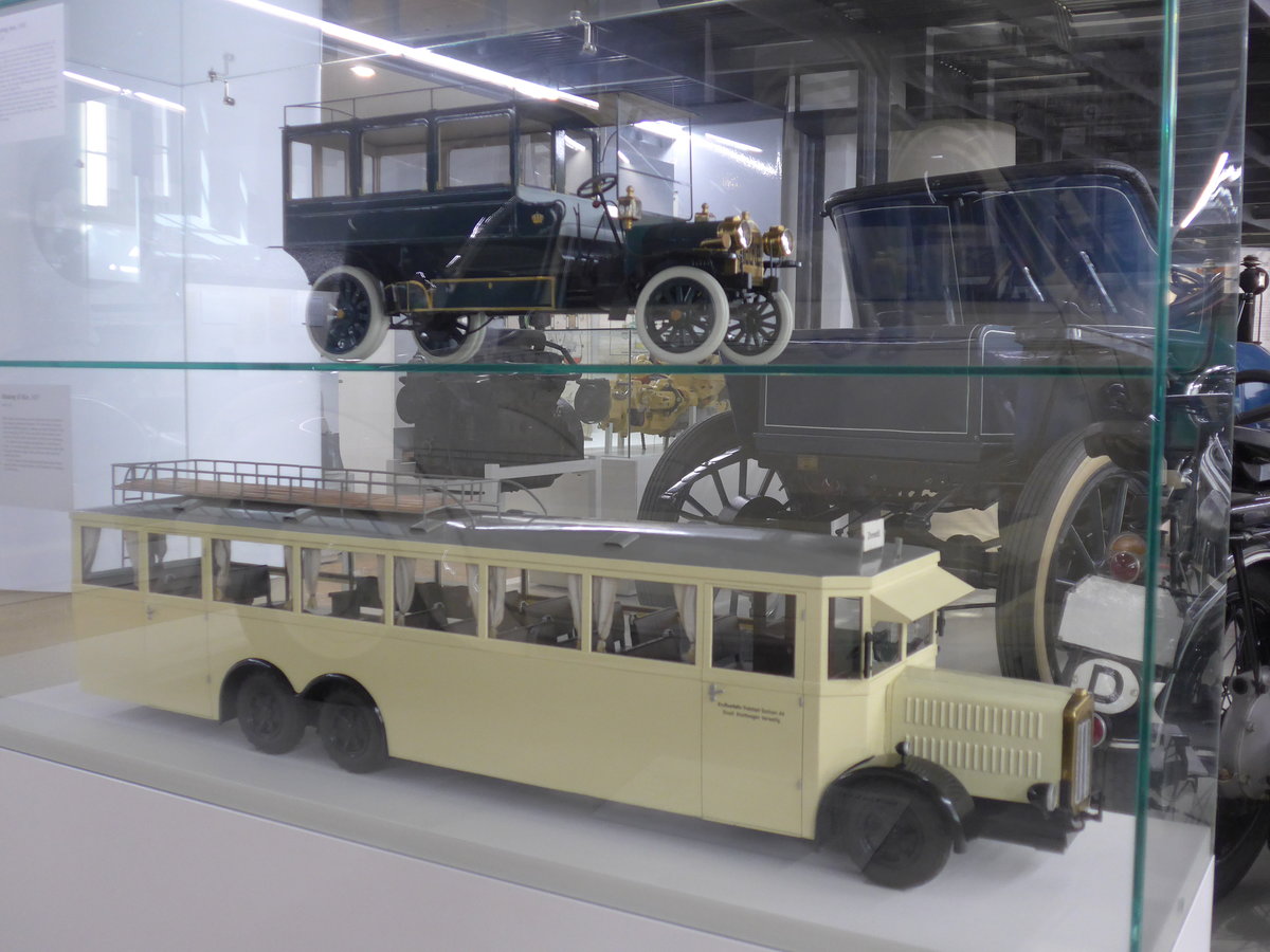 (182'955) - B�ssing VI GLn von 1927 (Model) am 8. August 2017 in Dresden, Verkehrsmuseum