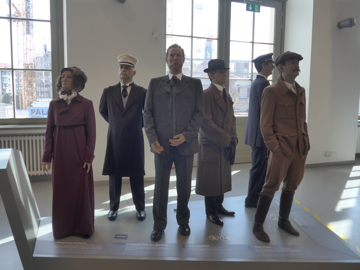 (182'970) - Ber�hmte Flugpioniere am 8. August 2017 in Dresden, Verkehrsmuseum