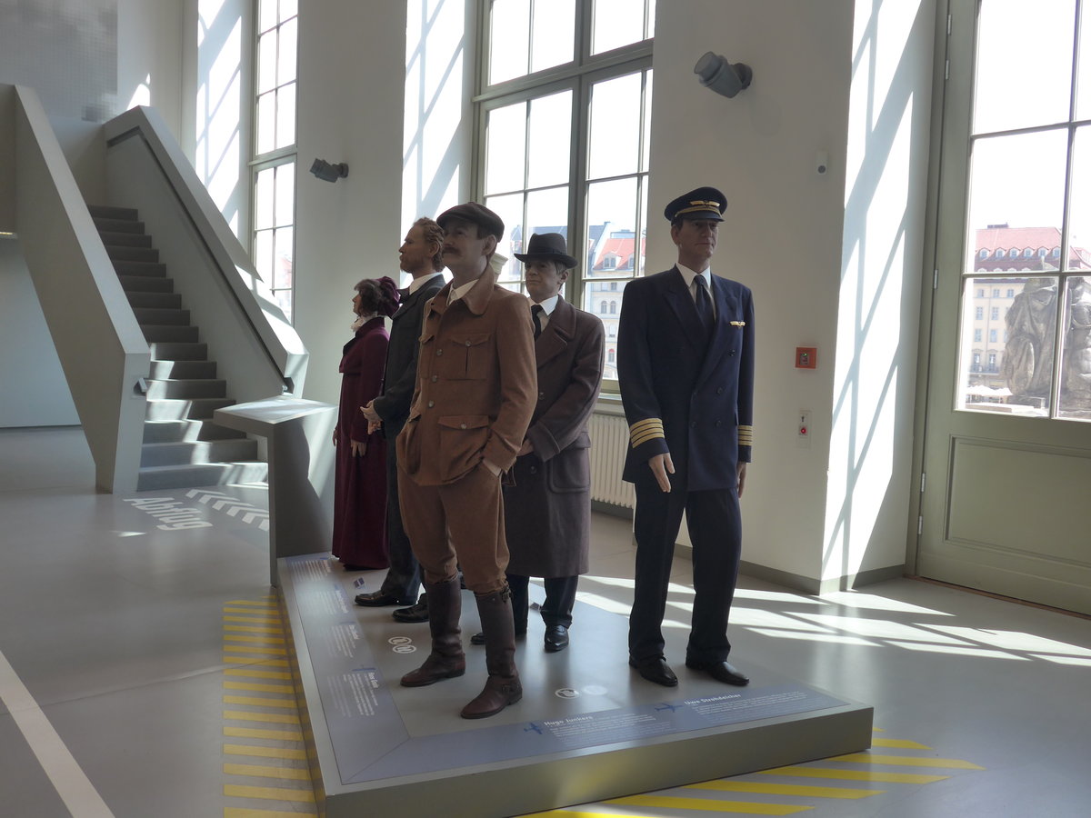 (182'971) - Ber�hmte Flugpioniere am 8. August 2017 in Dresden, Verkehrsmuseum