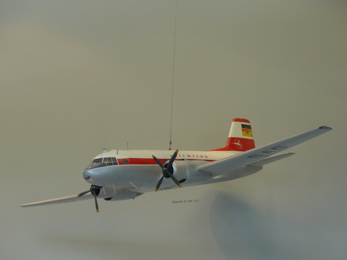 (182'973) - Model Interflug - DM-SAG - von 1957 am 8. August 2017 in Dresden, Verkehrsmuseum