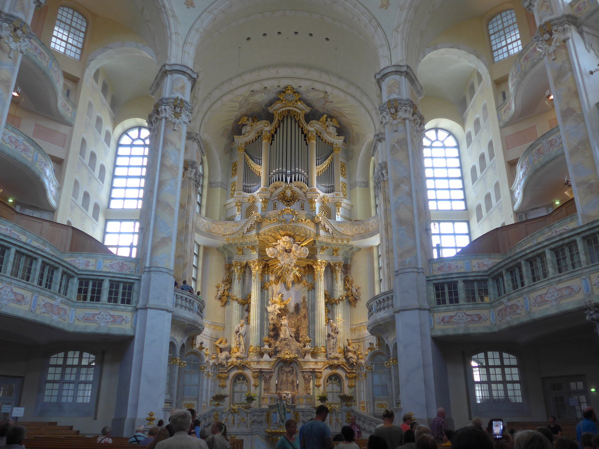 (182'976) - In der Frauenkirche am 8. August 2017 in Dresden