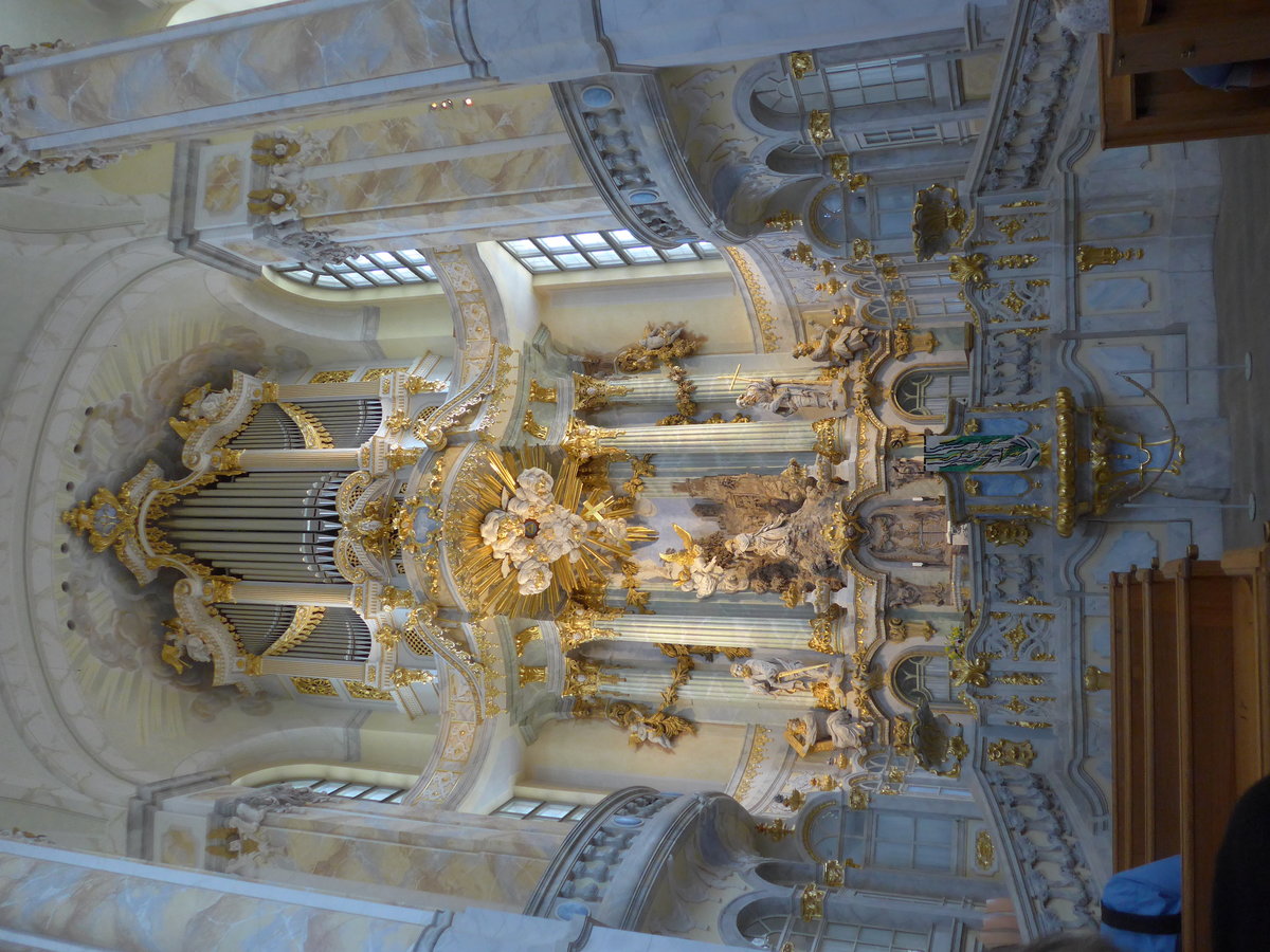 (182'980) - In der Frauenkirche am 8. August 2017 in Dresden