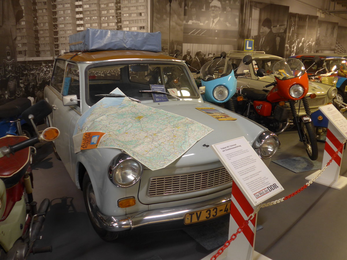 (183'000) - Trabant - TV 33-46 - am 8. August 2017 in Dresden, Die Welt der DDR