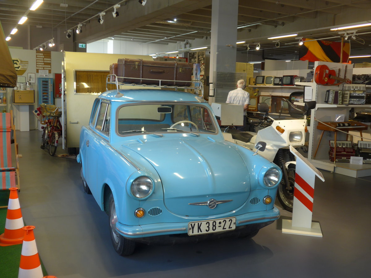 (183'043) - Trabant - YK 38-22 - am 8. August 2017 in Dresden, Die Welt der DDR