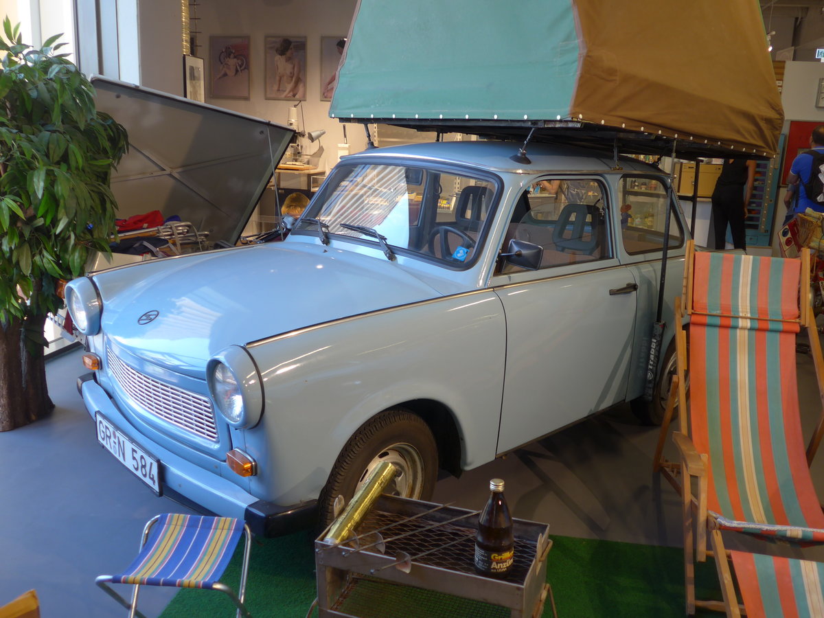 (183'047) - Trabant - GR-N 584 - am 8. August 2017 in Dresden, Die Welt der DDR