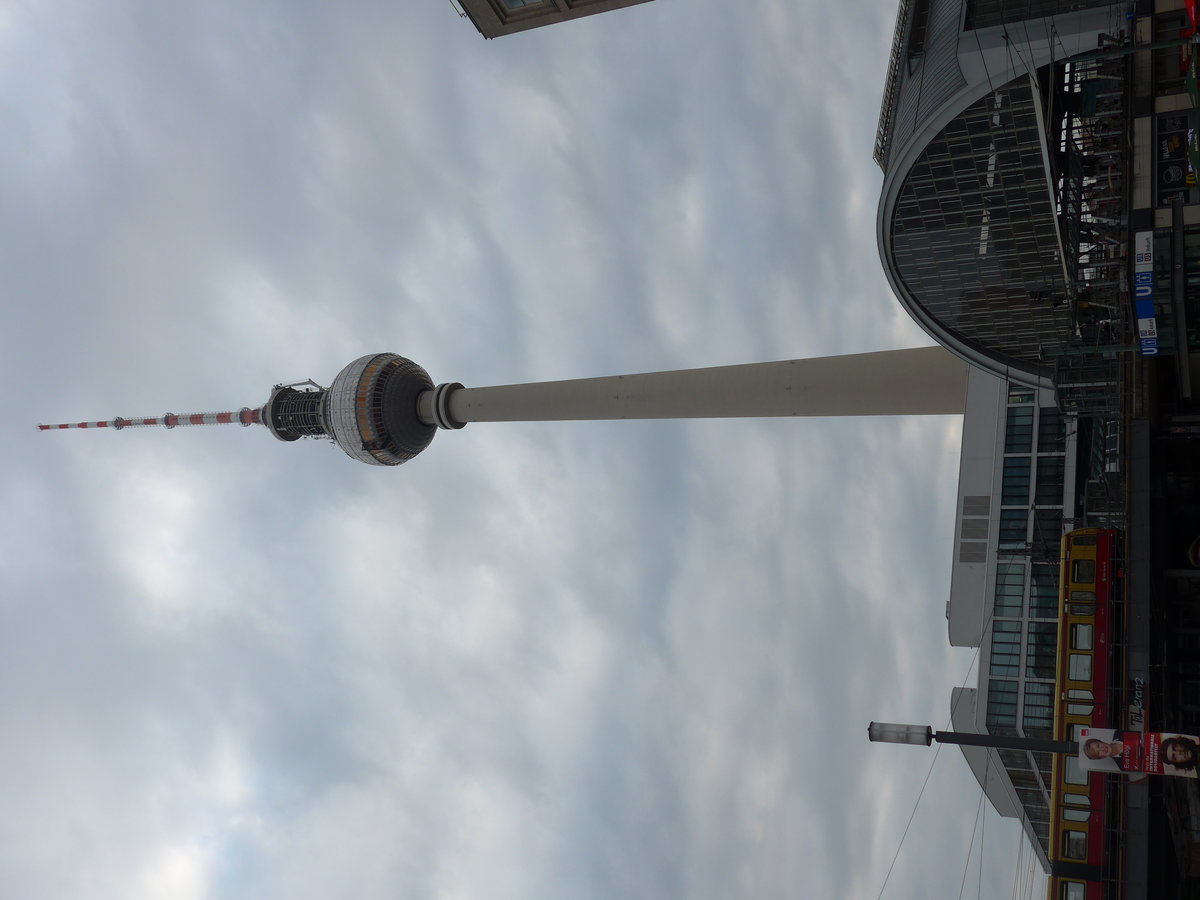 (183'383) - Fernsehturm am 10. August 2017 in Berlin