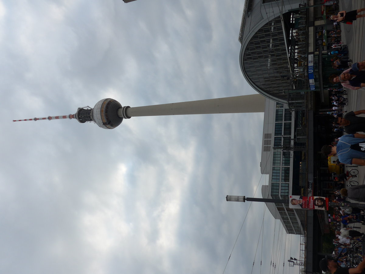 (183'384) - Fernsehturm am 10. August 2017 in Berlin