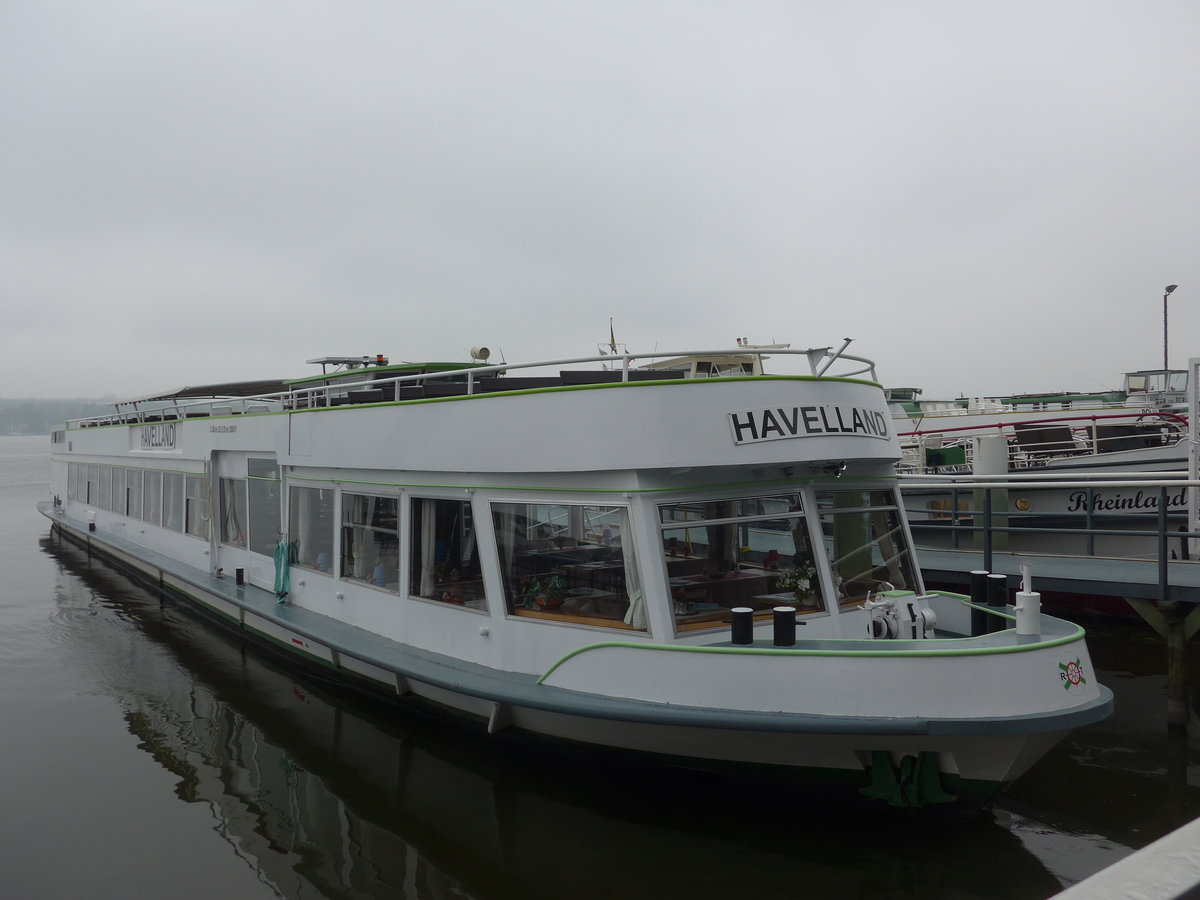 (183'424) - Motorschiff Havelland am 11. August 2017 auf dem Wannsee bei Berlin