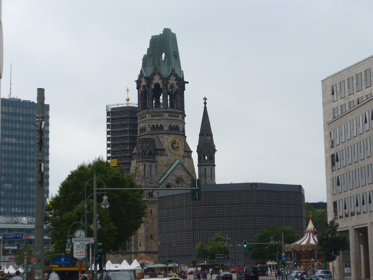 (183'469) - Kaiser-Wilhelm-Ged�chtniskirche am 11. August 2017 in Berlin