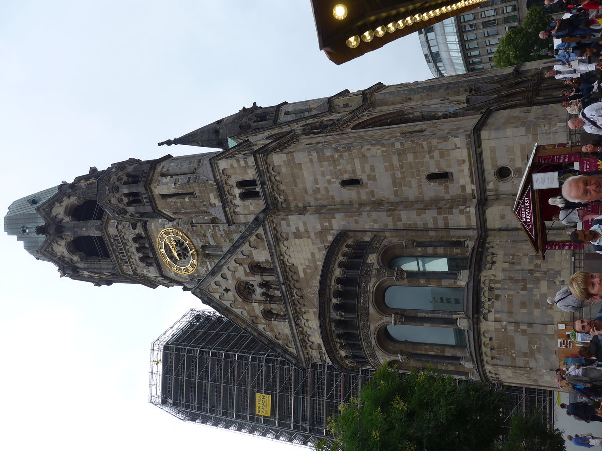 (183'472) - Kaiser-Wilhelm-Ged�chtniskirche am 11. August 2017 in Berlin