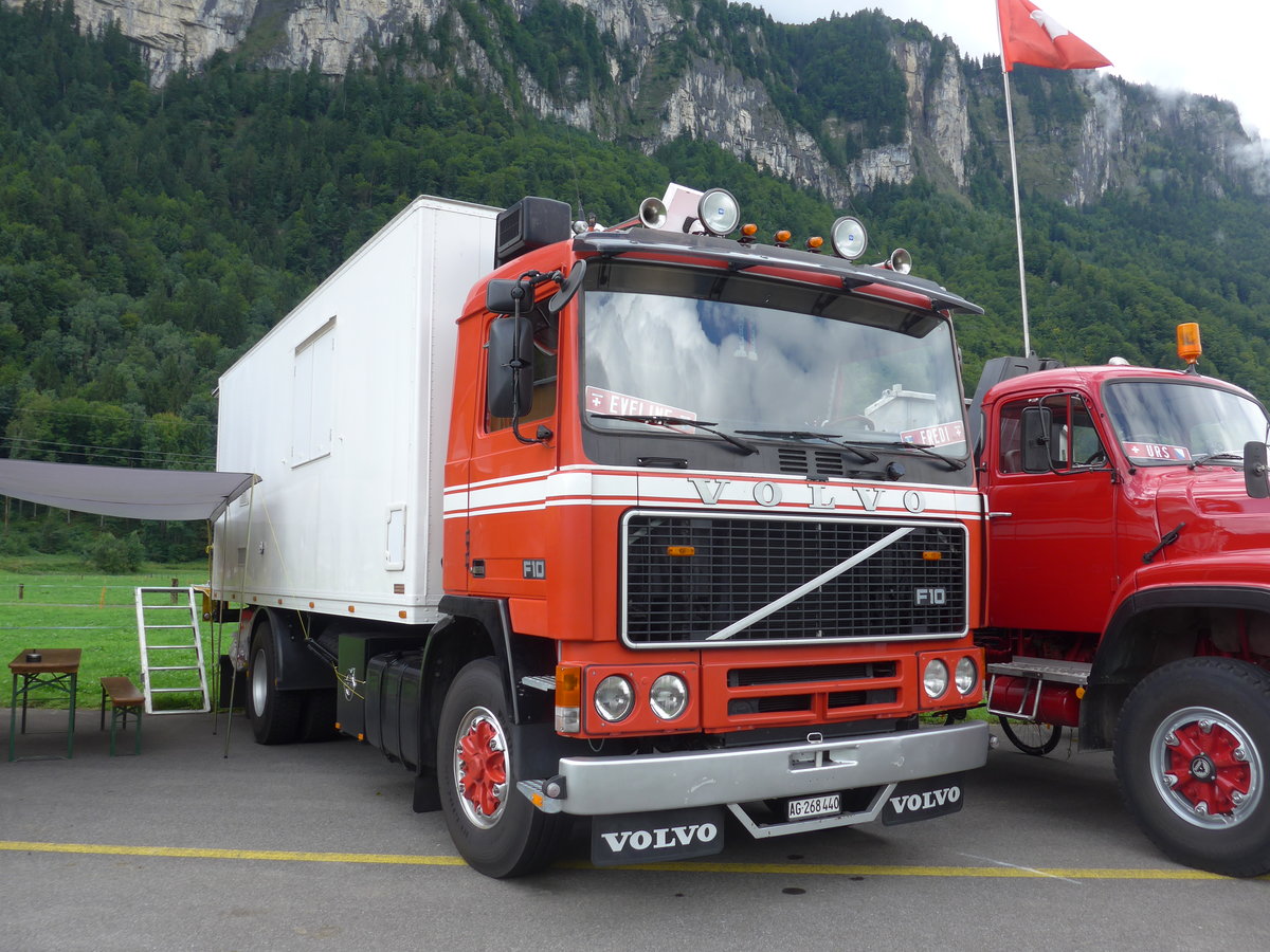 (183'553) - Volvo - AG 268'440 - am 19. August 2017 in Unterbach, Rollfeld