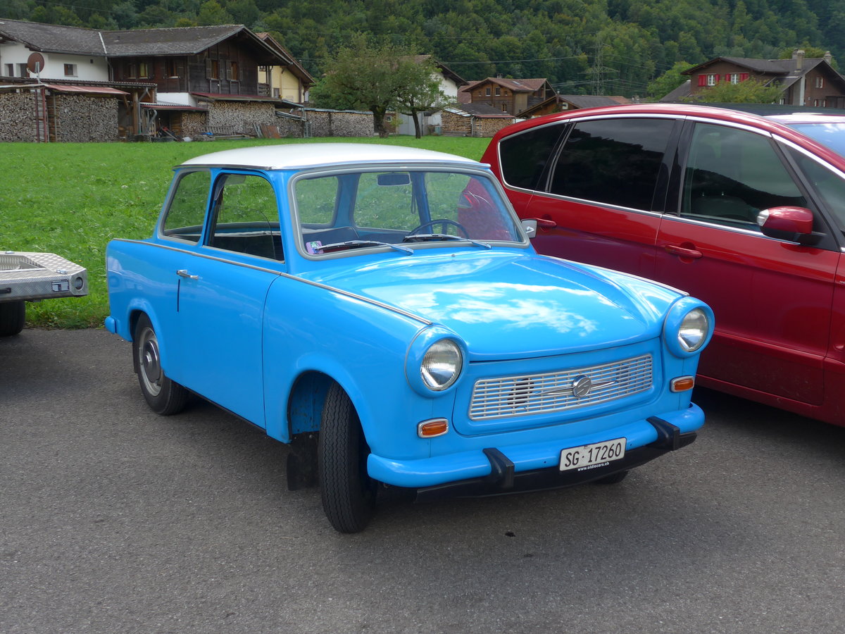 (183'631) - Trabant - SG 17'260 - am 19. August 2017 in Unterbach, Rollfeld