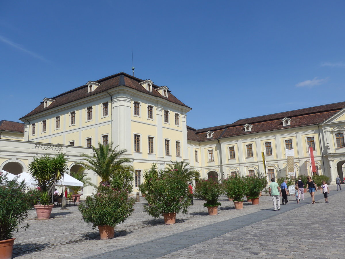 (183'827) - Das Schloss Ludwigsburg am 22. August 2017