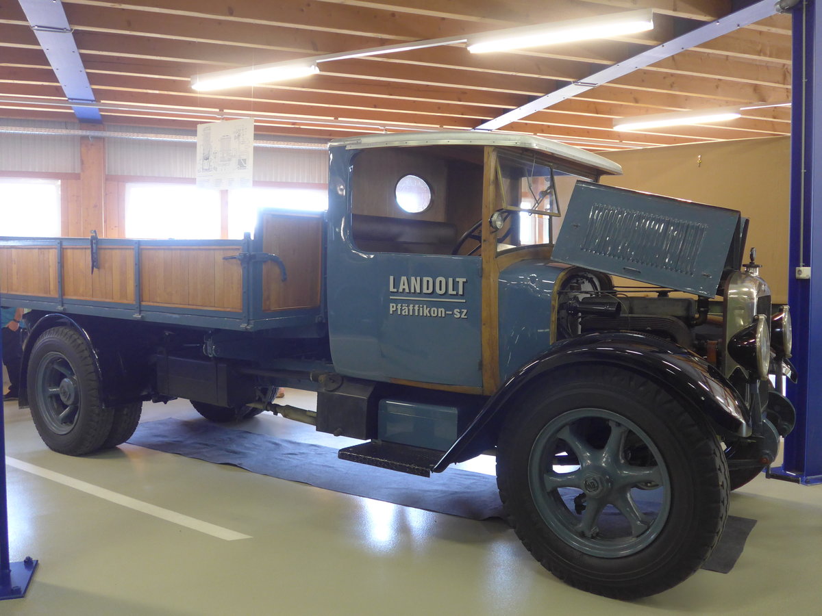 (183'935) - Landolt, Pf�ffikon - FBW am 23. August 2017 in Wetzikon, FBW-Museum