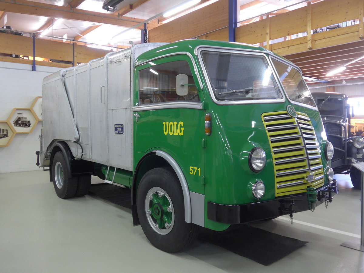 (183'940) - VOLG - Nr. 571 - FBW am 23. August 2017 in Wetzikon, FBW-Museum