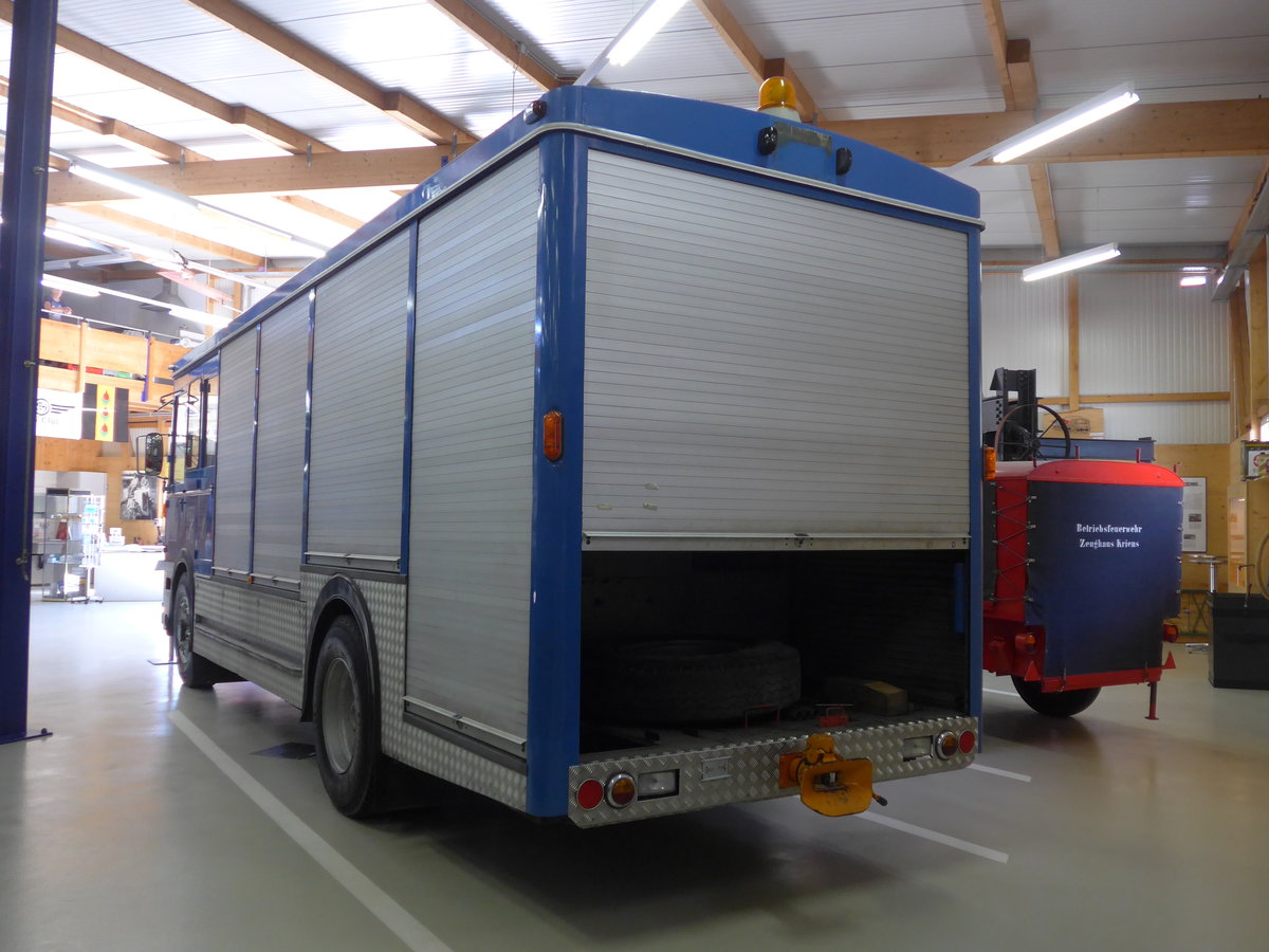 (183'949) - VBZ Z�rich - Nr. 440 - FBW am 23. August 2017 in Wetzikon, FBW-Museum