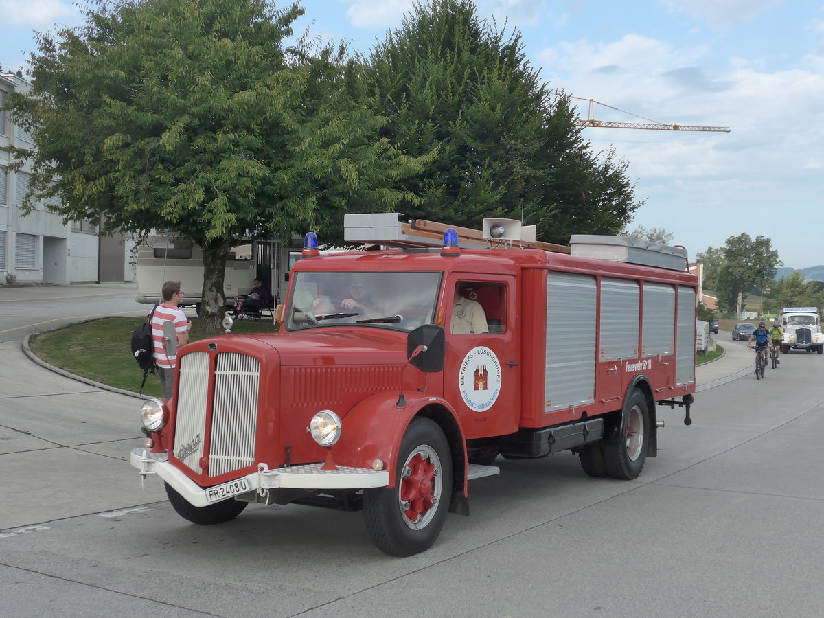 (184'294) - Feldschl�sschen, Rheinfelden - FR 2408 U - Berna am 26. August 2017 in Oberkirch, CAMPUS Sursee
