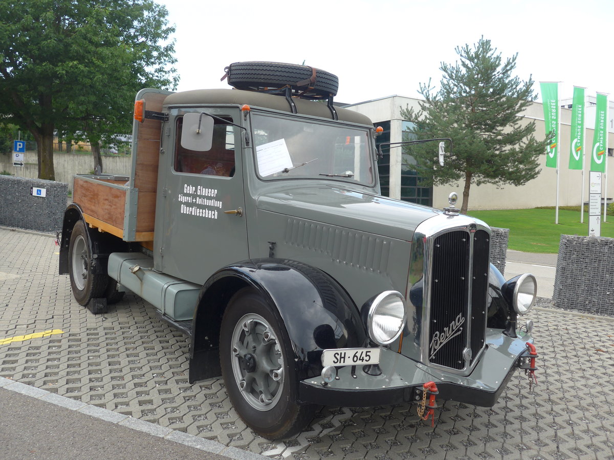 (184'411) - Glauser, Oberdiessbach - SH 645 - Berna am 26. August 2017 in Oberkirch, CAMPUS Sursee