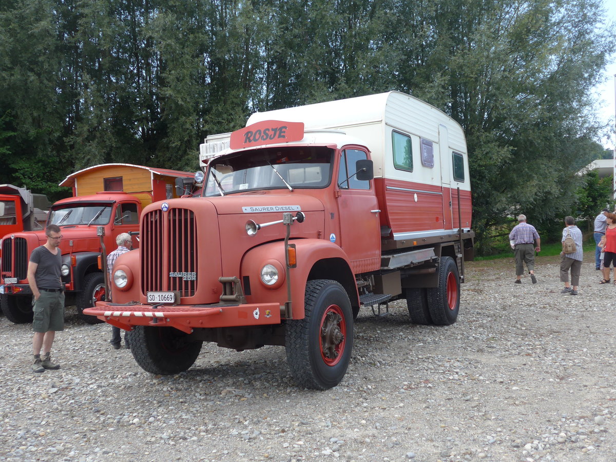 (184'416) - Rosje - SO 10'669 - Saurer am 26. August 2017 in Oberkirch, CAMPUS Sursee