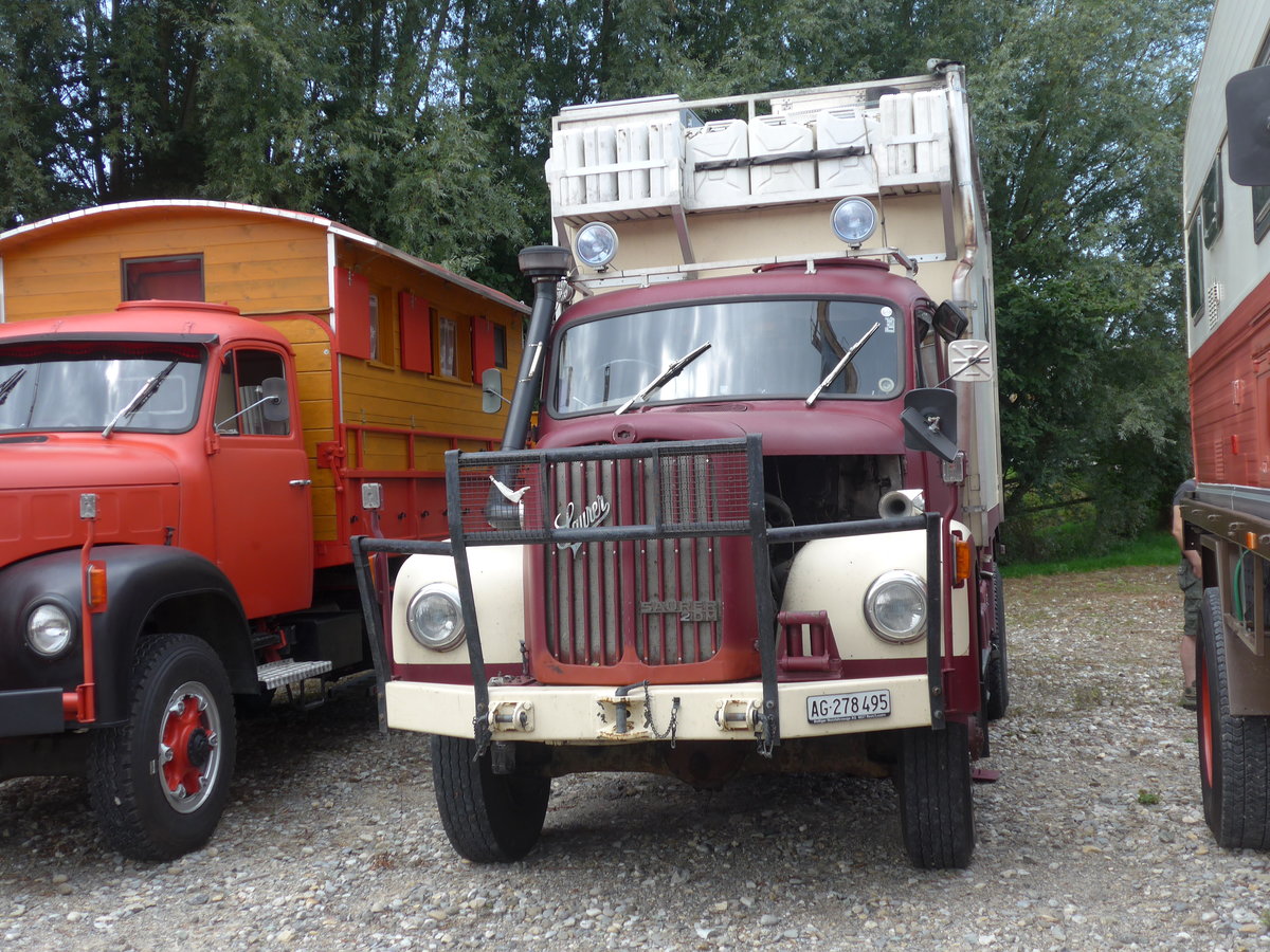 (184'417) - Saurer - AG 278'495 - am 26. August 2017 in Oberkirch, CAMPUS Sursee