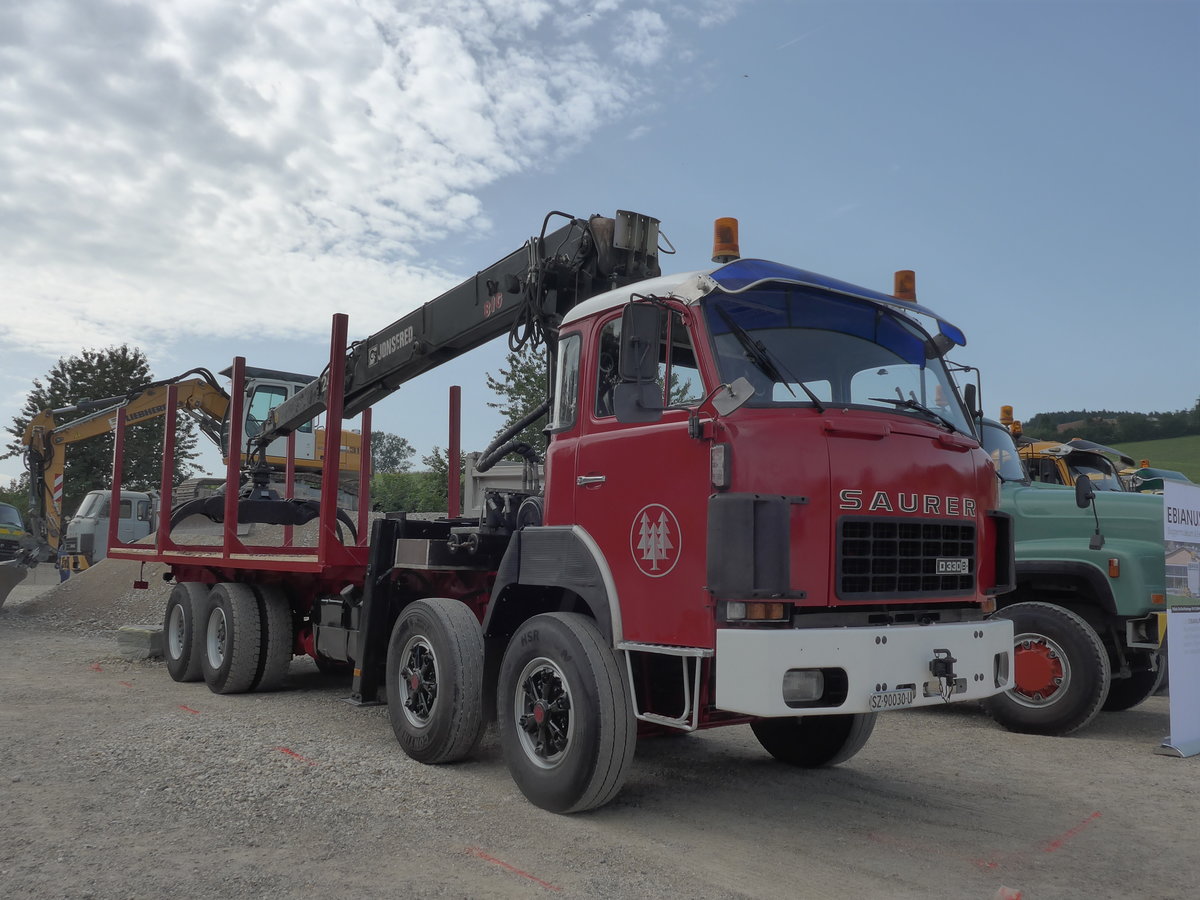 (184'426) - Saurer - SZ 90'030 U - am 26. August 2017 in Oberkirch, CAMPUS Sursee
