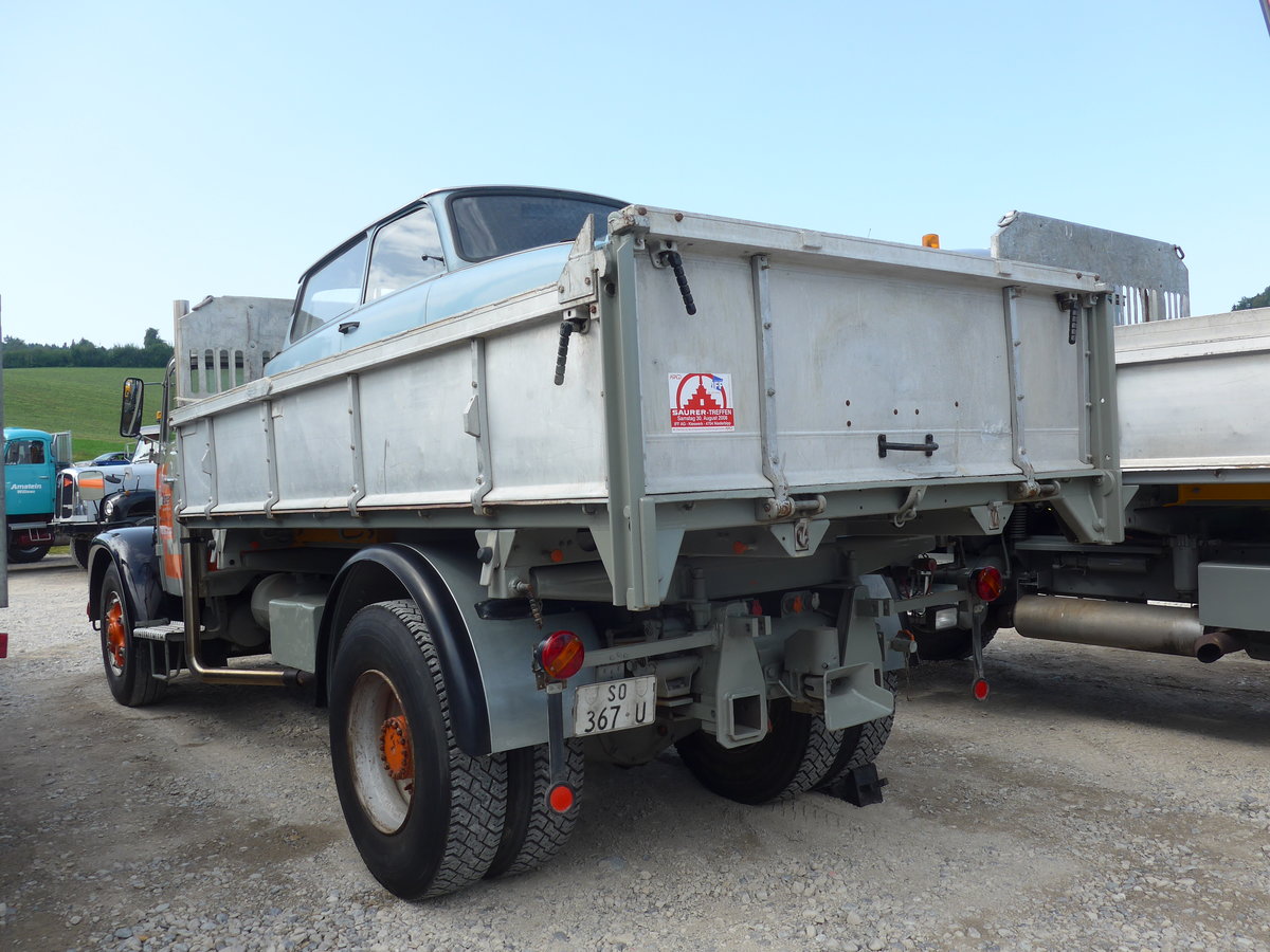 (184'429) - Jetzer, Schnottwil - Nr. 24/SO 367 U - Berna am 26. August 2017 in Oberkirch, CAMPUS Sursee