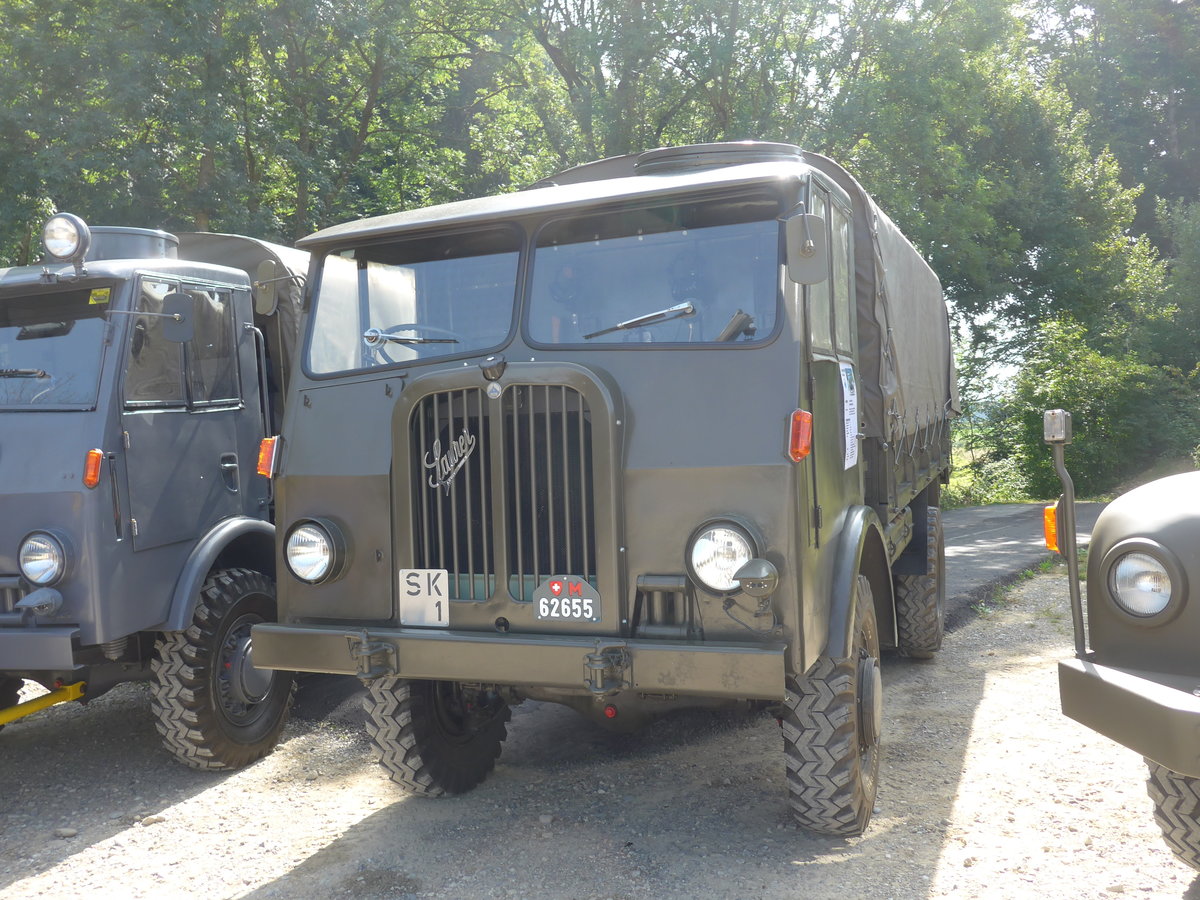 (184'441) - Saurer - ex M+62'655 - am 26. August 2017 in Oberkirch, CAMPUS Sursee