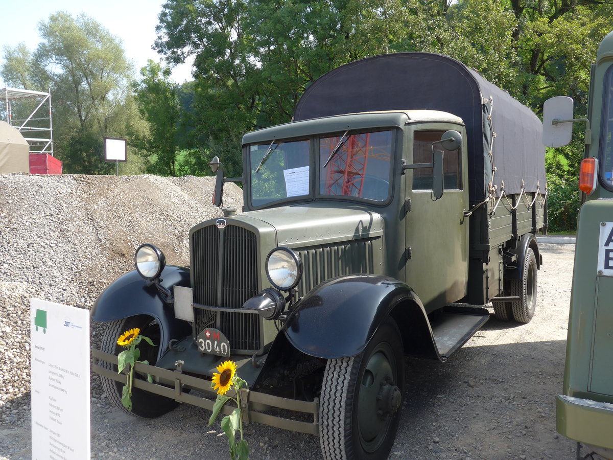 (184'445) - Schweizer Armee - M+3040 - Berna am 26. August 2017 in Oberkirch, CAMPUS Sursee