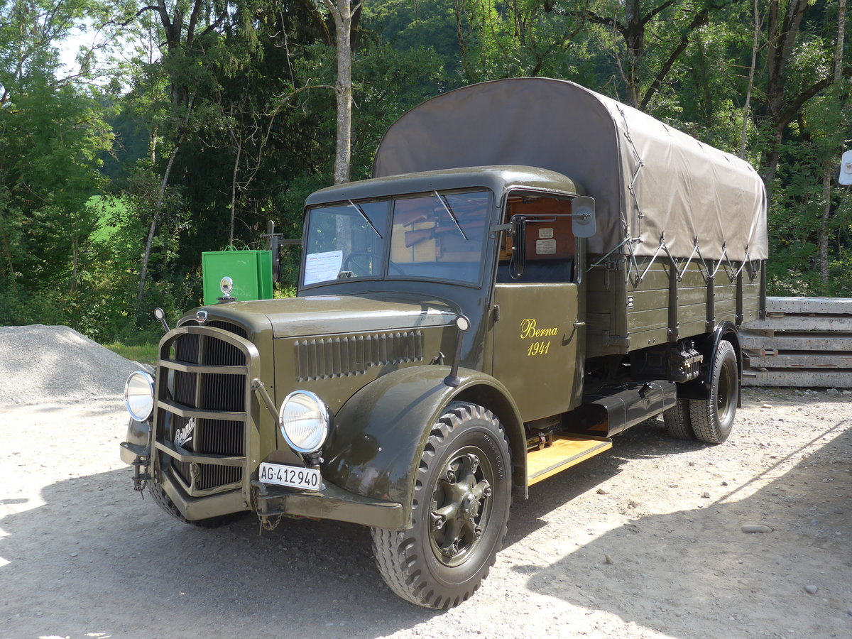 (184'446) - Berna - AG 412'940 - am 26. August 2017 in Oberkirch, CAMPUS Sursee