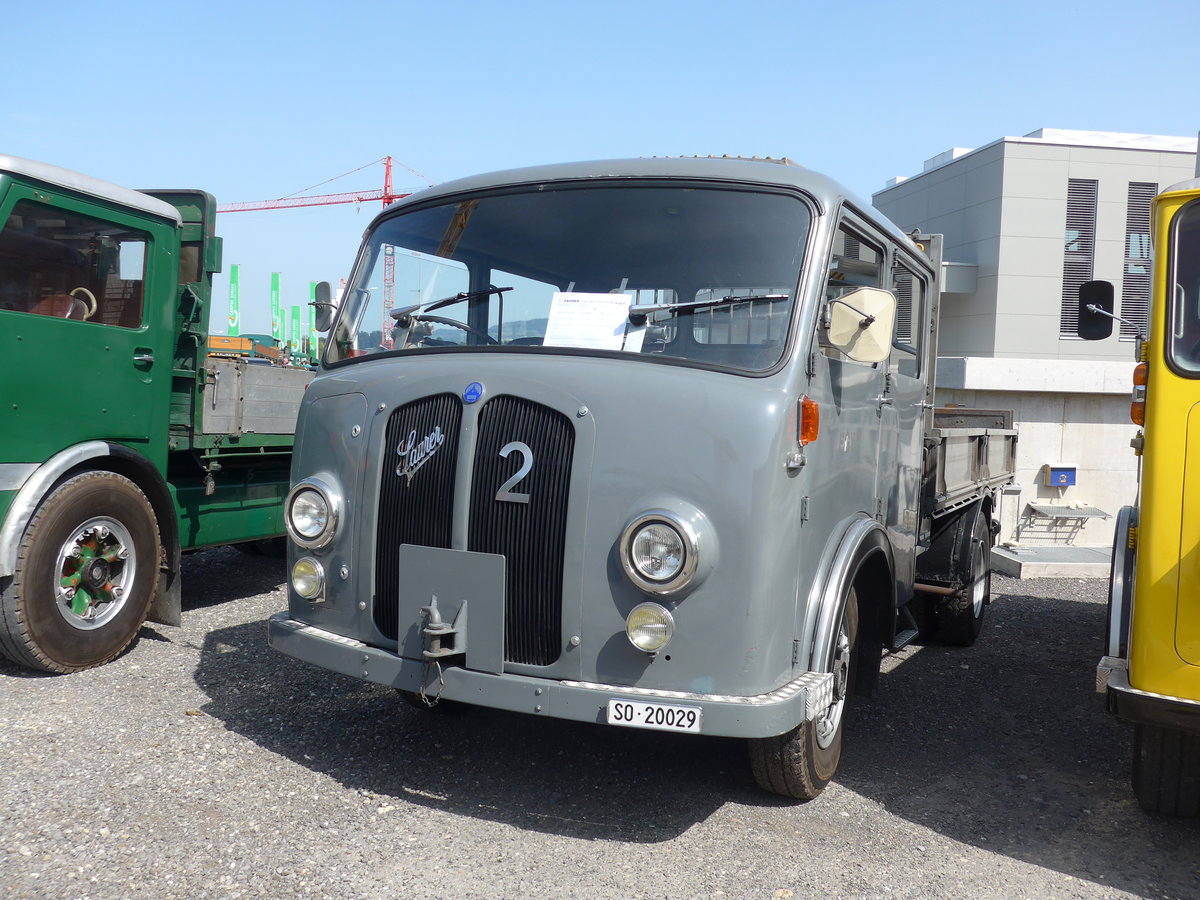 (184'450) - EGW - Nr. 2/SO 20'029 - Saurer am 26. August 2017 in Oberkirch, CAMPUS Sursee