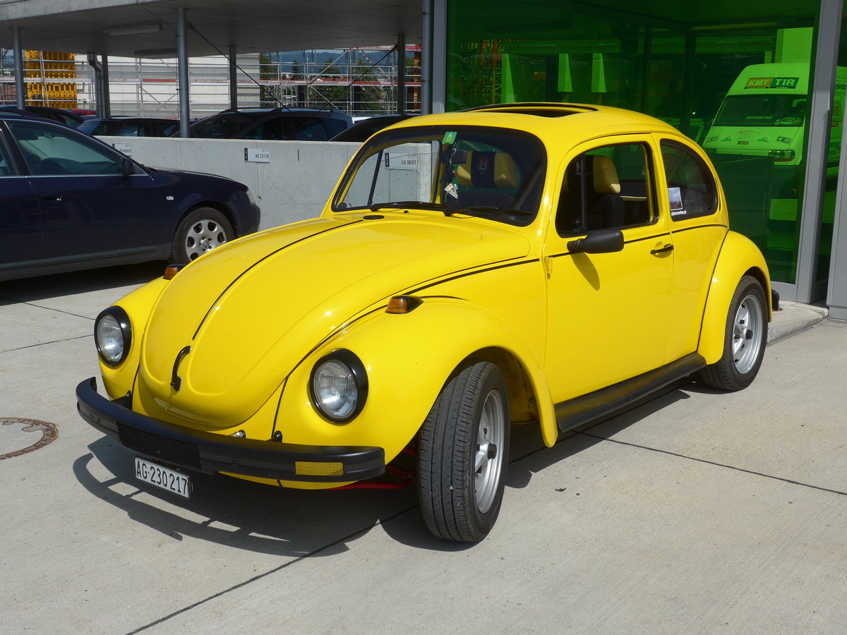 (184'486) - VW-K�fer - AG 230'217 - am 26. August 2017 in Oberkirch, CAMPUS Sursee