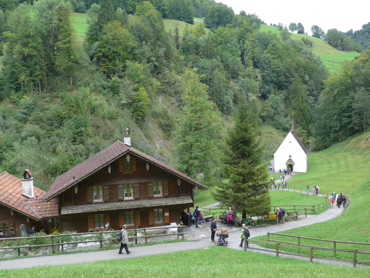 (184'748) - Bei der Ranftschlucht am 10. September 2017 bei Fl�eli-Ranft