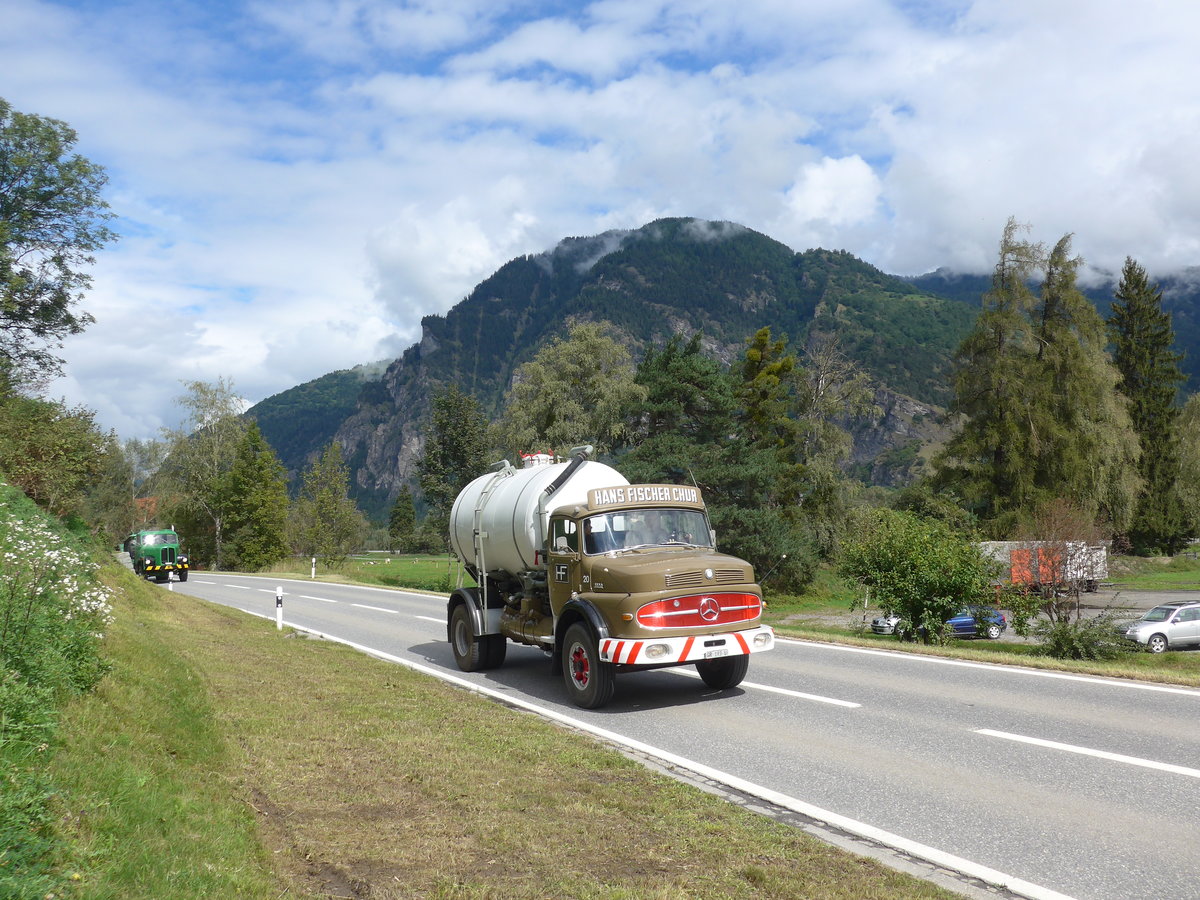 (184'820) - Fischer, Chur - Nr. 20/GR 193 U - Mercedes am 16. September 2017 in Cazis, B�ndner Arena