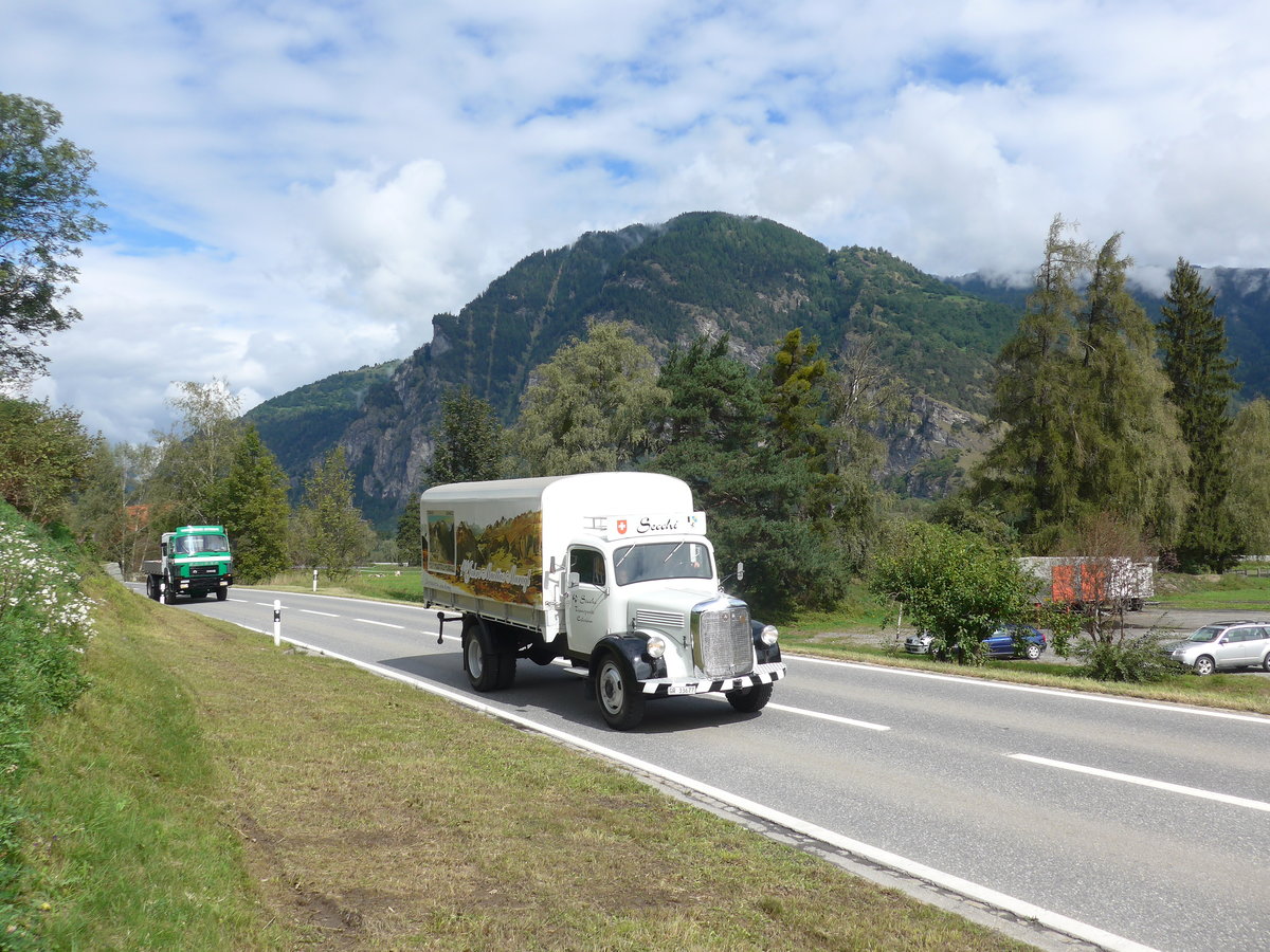 (184'830) - Secchi, Celerina - GR 33'677 - Mercedes am 16. September 2017 in Cazis, B�ndner Arena