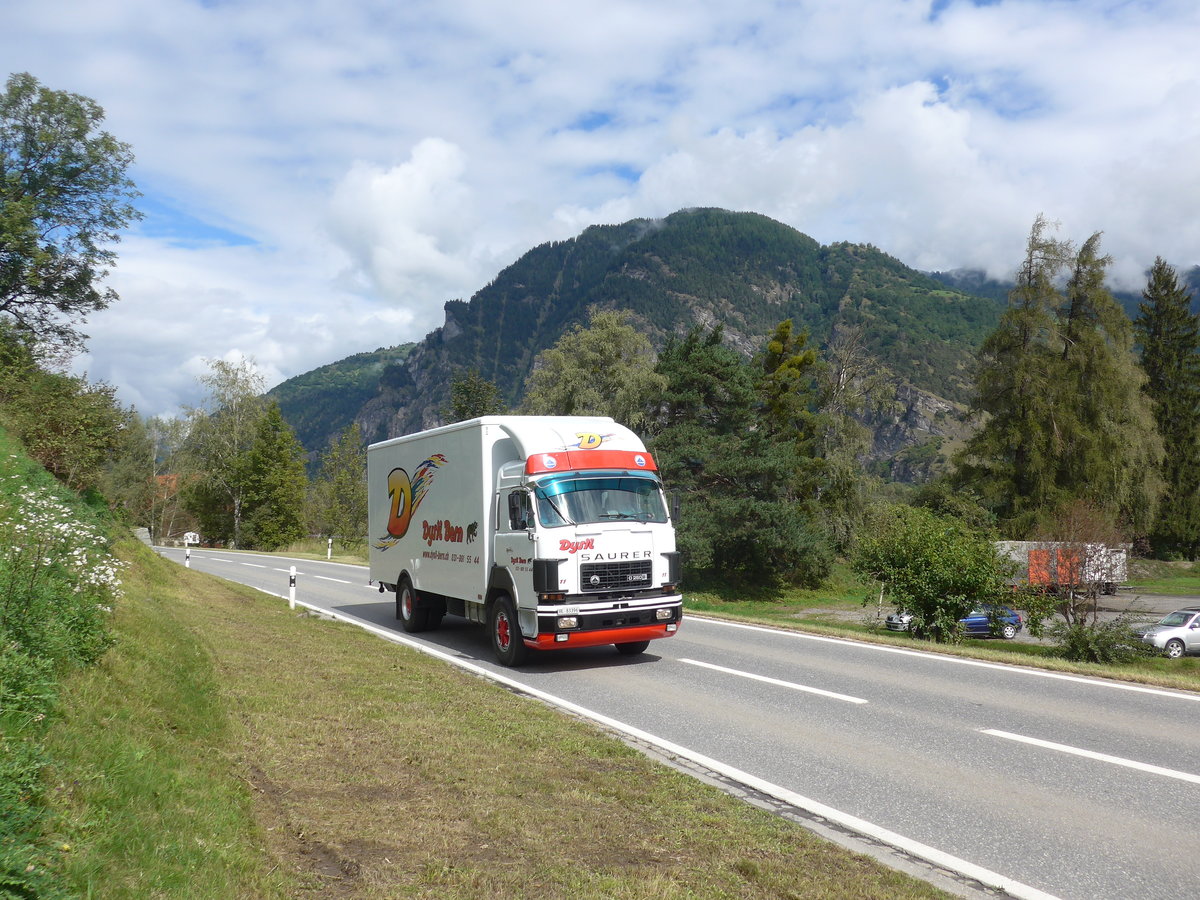 (184'838) - Dysli, Bern - Nr. 11/BE 83'396 - Saurer am 16. September 2017 in Cazis, B�ndner Arena