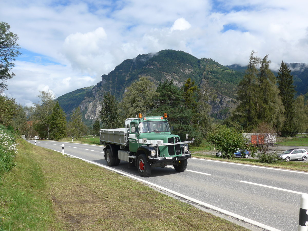 (184'842) - Fleischmann, Altendorf - SZ 529 - Berna am 16. September 2017 in Cazis, B�ndner Arena