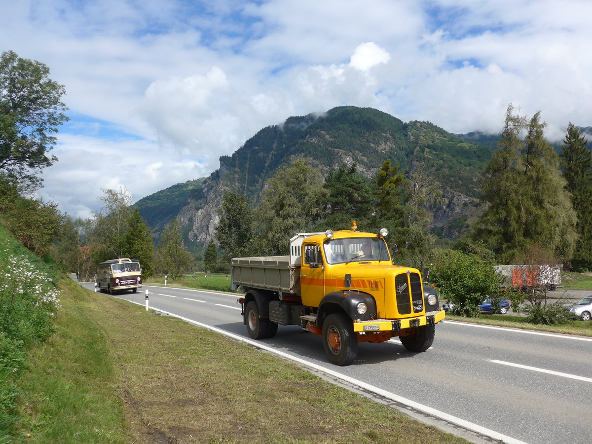 (184'845) - Saurer - SG 29'086 U - am 16. September 2017 in Cazis, B�ndner Arena