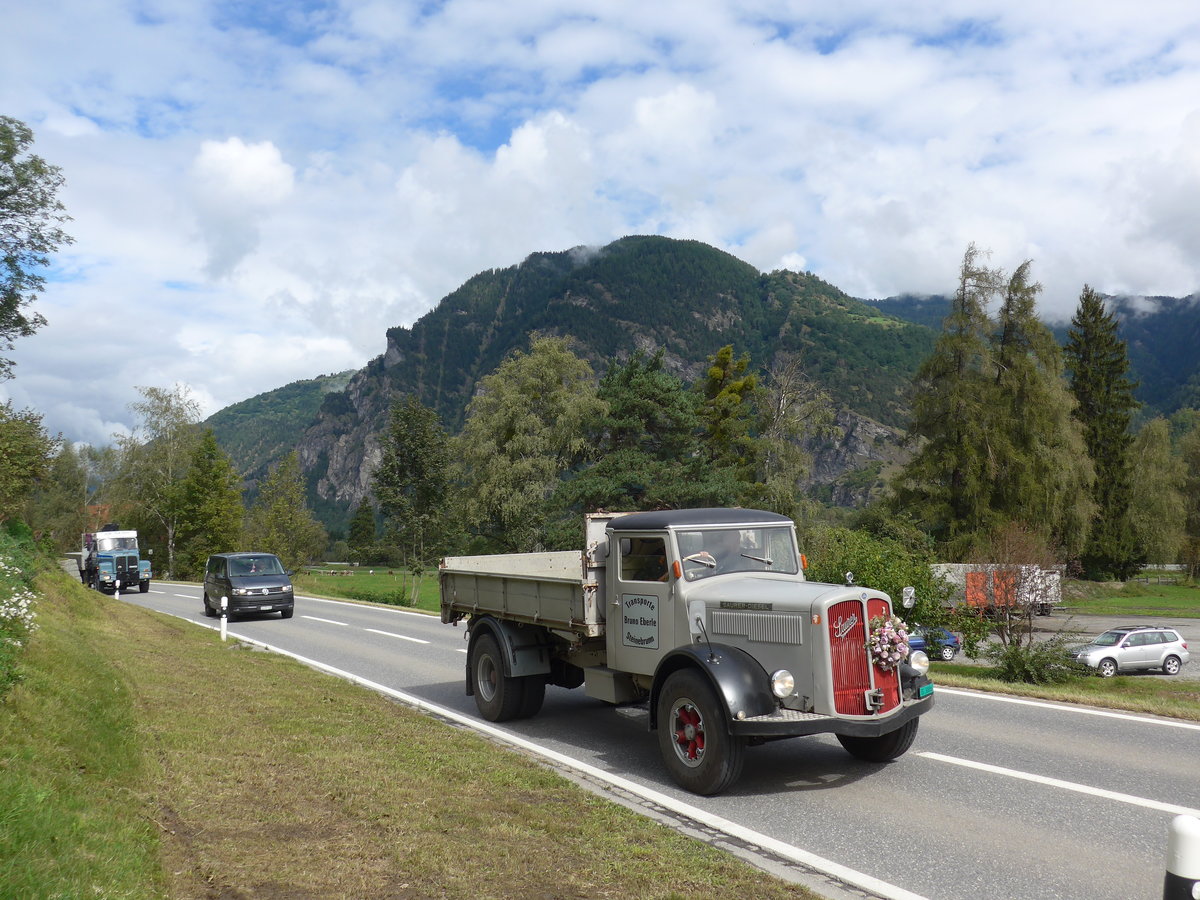 (184'850) - Eberle, Steinebrunn - TG 30'006 - Saurer am 16. September 2017 in Cazis, B�ndner Arena