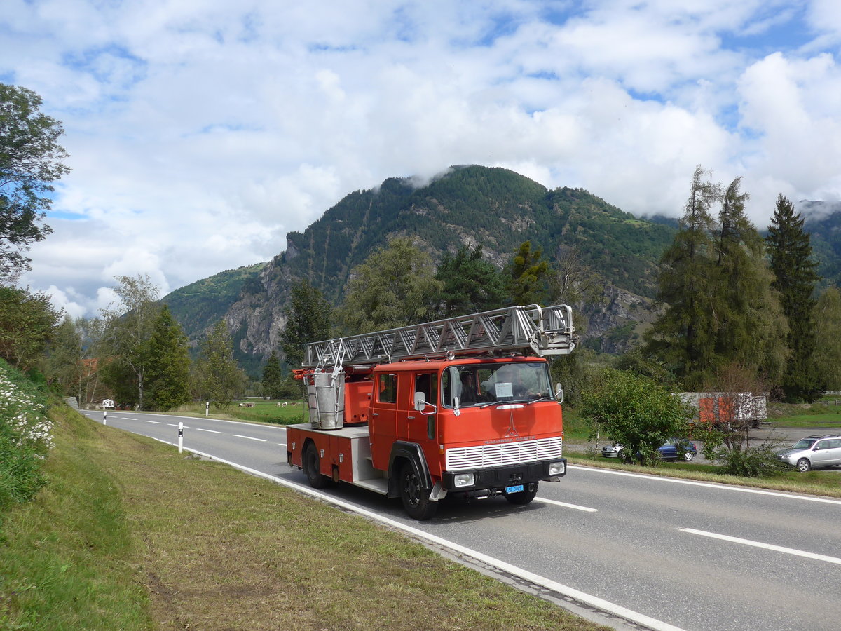 (184'857) - Magirus-Deutz - SG 3055 - am 16. September 2017 in Cazis, B�ndner Arena