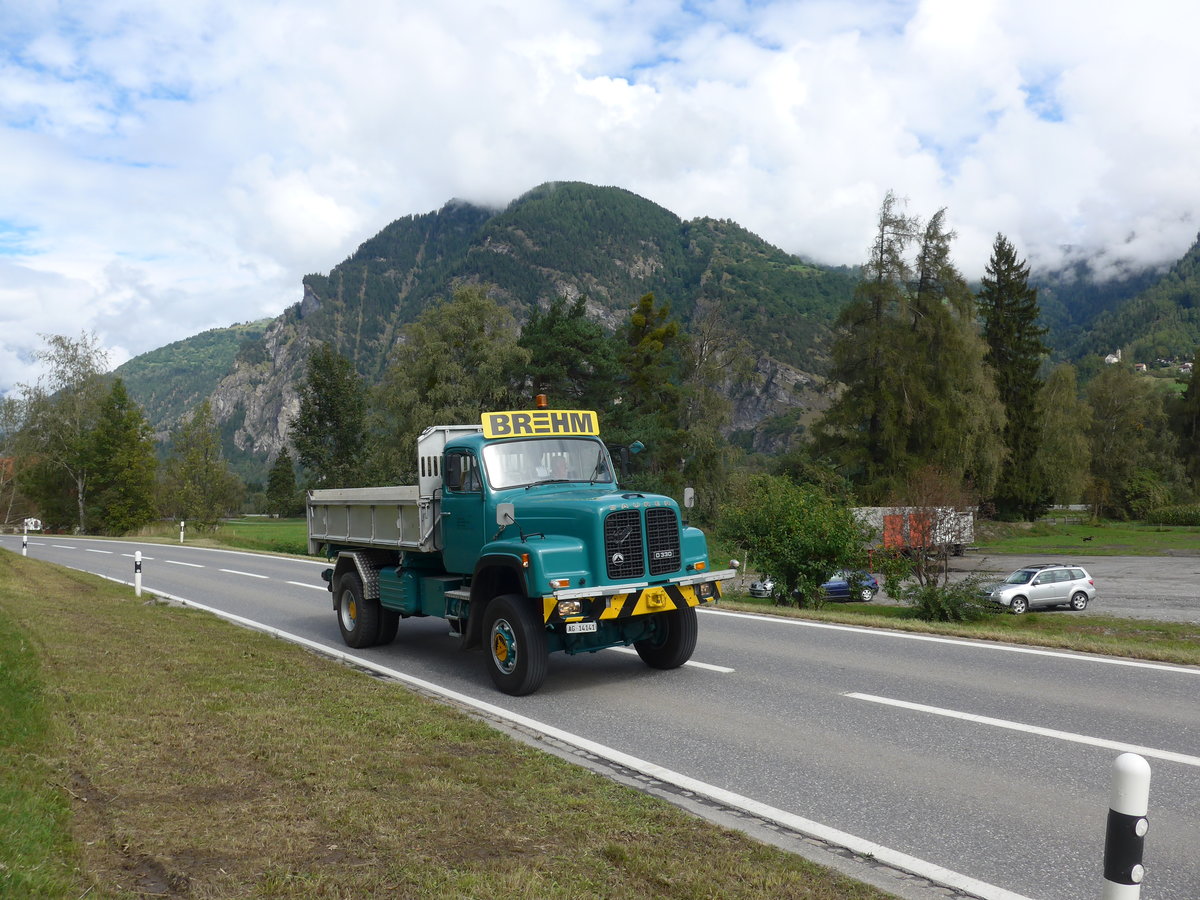 (184'864) - Brehm, Lupfig - AG 14'141 - Saurer am 16. September 2017 in Cazis, B�ndner Arena