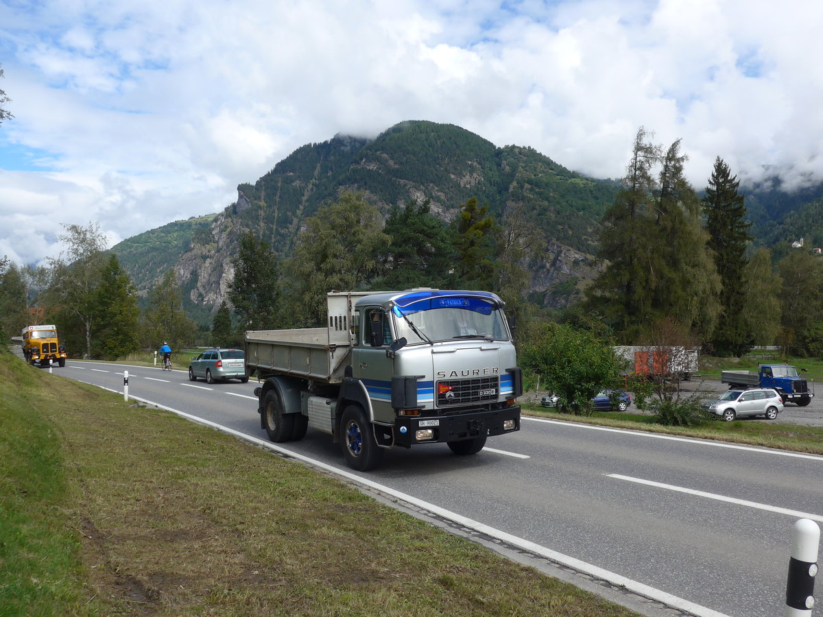 (184'867) - Saurer - SH 90'021 - am 16. September 2017 in Cazis, B�ndner Arena